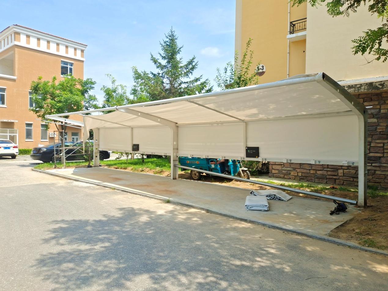 威海市温泉镇明珠小区增设充电桩——以点带面 示范引领