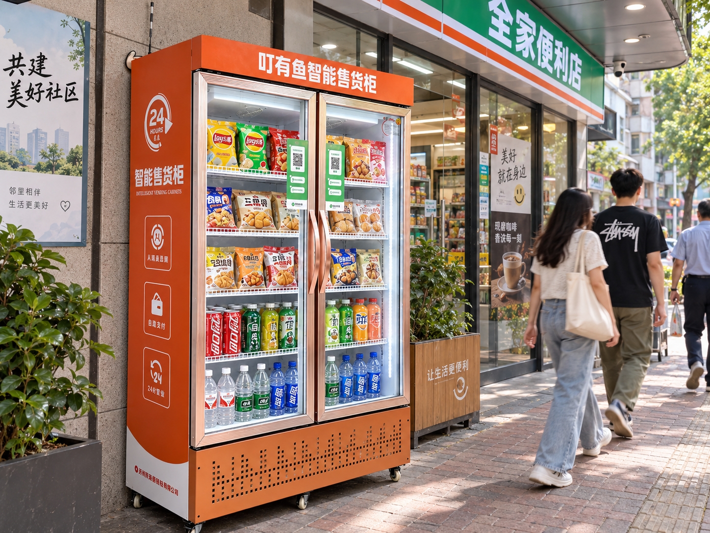便利店自动售货机