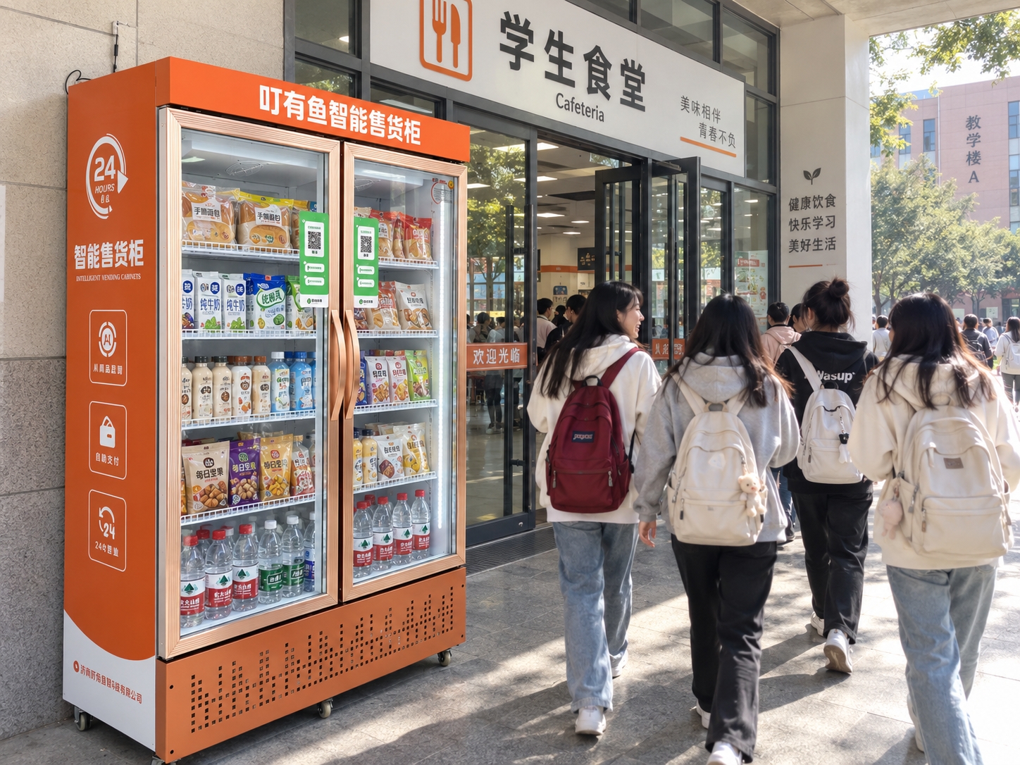 学校自动售货机